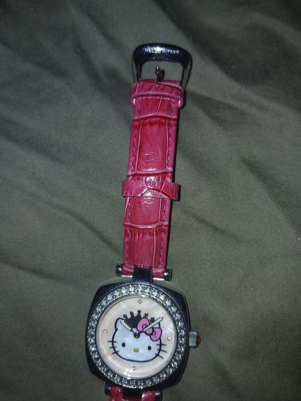 Hello Kitty Silver Watch